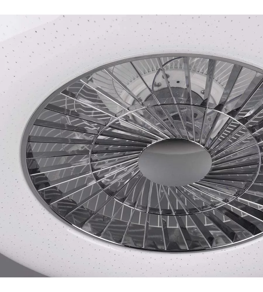 VENTILATORE DA SOFFITTO "VISBY" CON LED INCLUSO Ø75 CM, 60W
